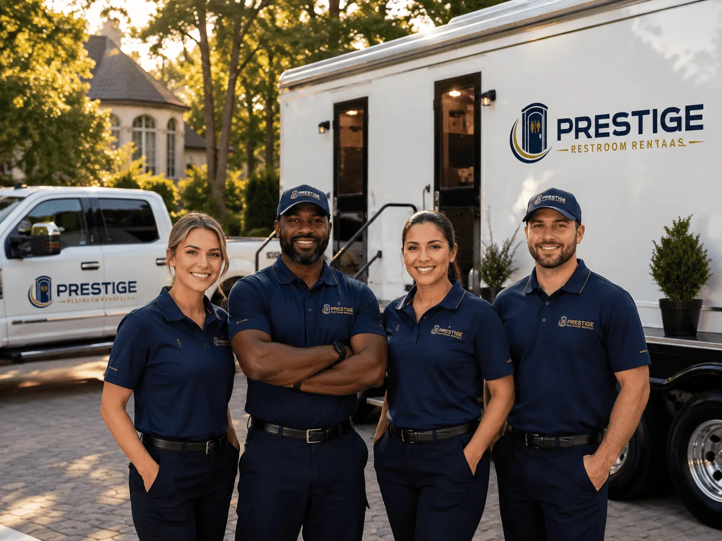 Trusted Luxury Portable Restrooms company in Fletcher, OH